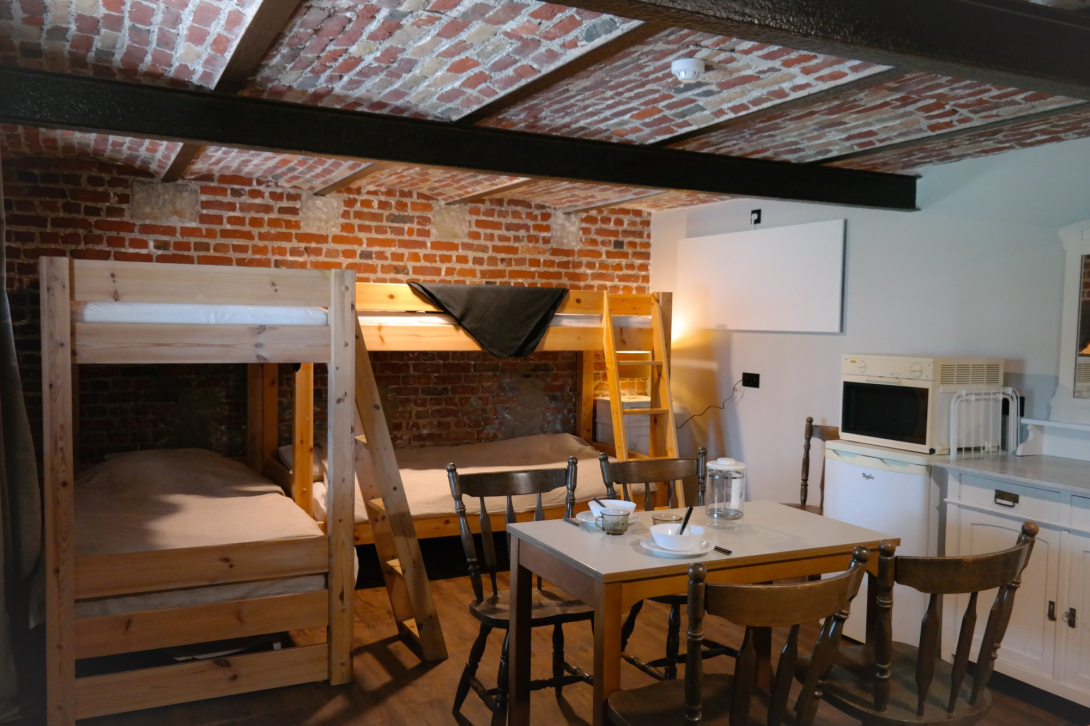 camping op voormalige oorlogsgrond